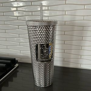 Mickey Mouse Disney100 Starbucks Tumbler with Straw – Disney World Silver